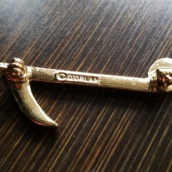 D'Orlan music note brooch - Picture 3 of 3